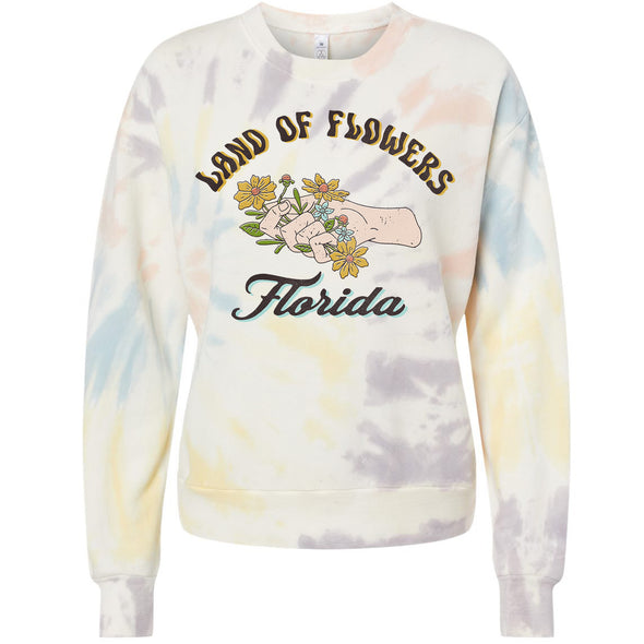 Land of Flowers Florida Pullover Sweater