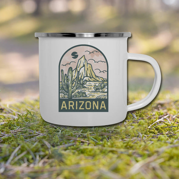 Arizona Desert Camper Mug-CA LIMITED