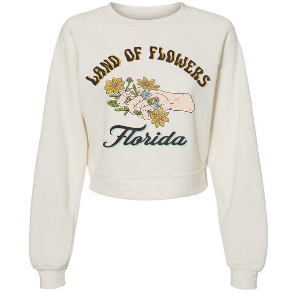 Land of Flowers Florida Raglan Sweater