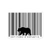 Barcode Bear Decal-CA LIMITED