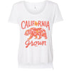 Bear Poppy Blossom High Low Top-CA LIMITED