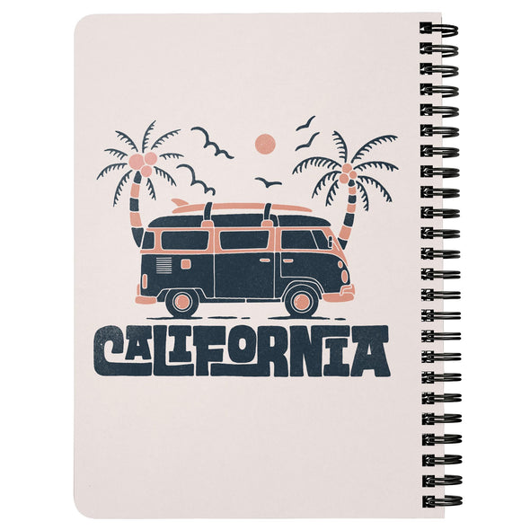 Cali Van Sundae Cream Notebook-CA LIMITED