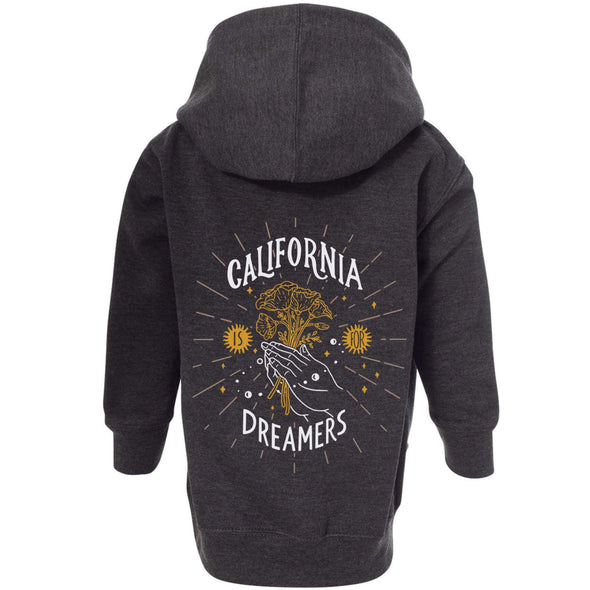 California Dreamers Toddlers Zip Up Hoodie-CA LIMITED