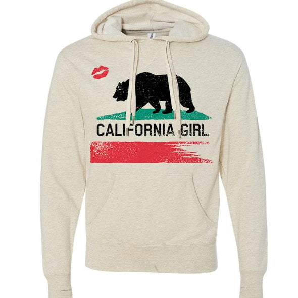 California Girl Ivory Hoodie-CA LIMITED