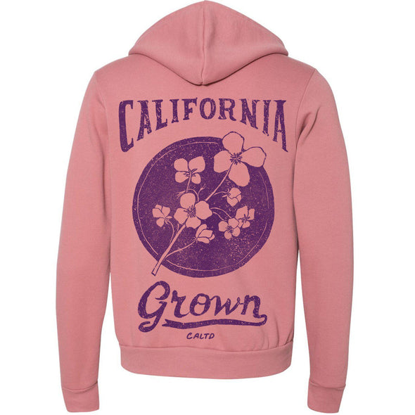California Grown Circle Zipper Hoodie-CA LIMITED