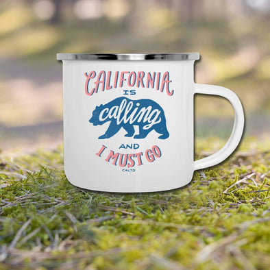 California Is Calling Camper Mug-CA LIMITED