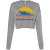 California Mountains Cropped Sweater-CA LIMITED