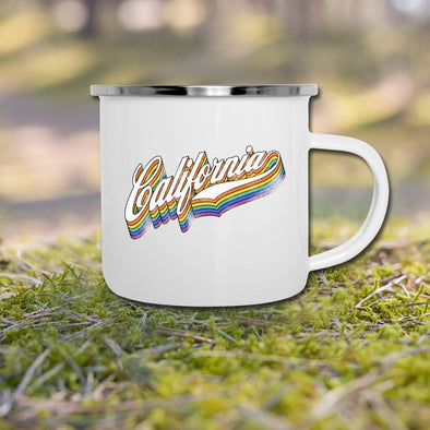 California Rainbow Camper Mug-CA LIMITED
