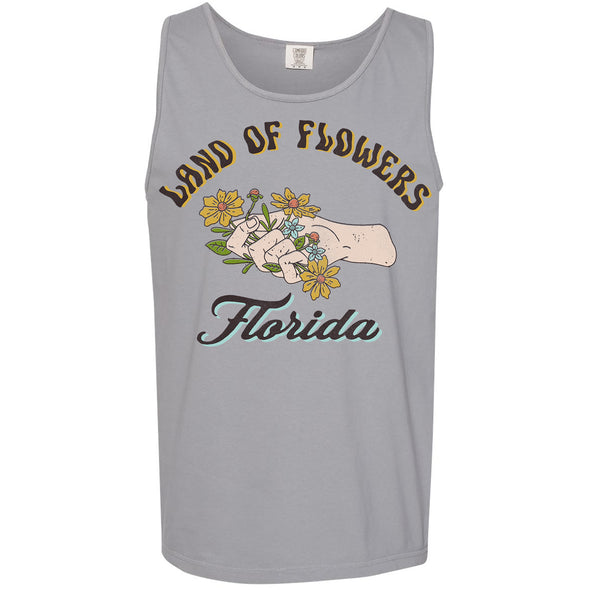 Land of Flowers Florida Men's Tank