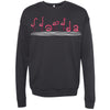 Curvy Flamingos FL Drop Shoulder Sweater-CA LIMITED
