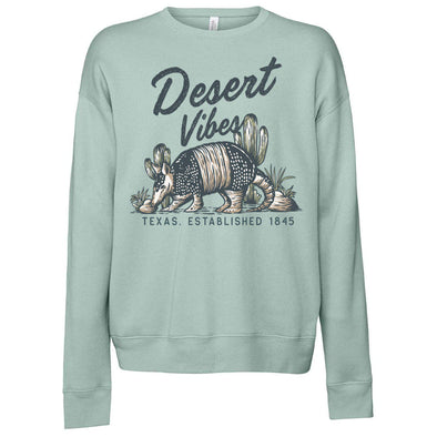 Desert Vibes Texas Drop Shoulder Sweater-CA LIMITED