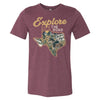Explore the Road Texas Tee-CA LIMITED