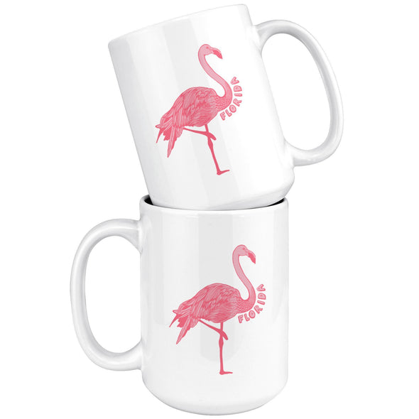 Flamingo FL Pink Ceramic Mug-CA LIMITED