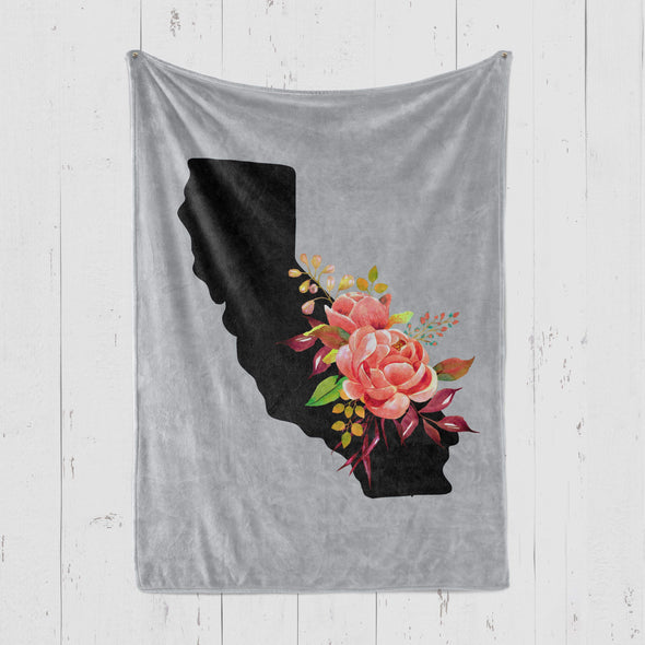 Floral California Blanket-CA LIMITED