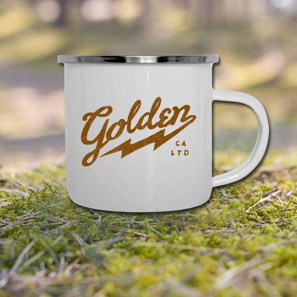 Golden Bronze Camper Mug-CA LIMITED