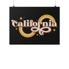 Groovy California Black Poster-CA LIMITED