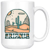 Groovy Desert Arizona Ceramic Mug-CA LIMITED