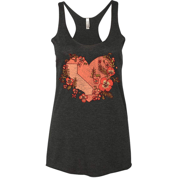 Heart State Racerback Tank-CA LIMITED