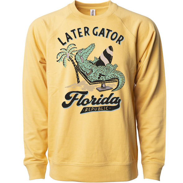 Later Gator Florida Raglan Sweater