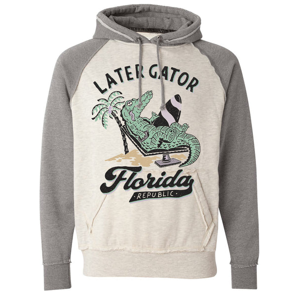 Later Gator Florida Raglan Hoodie