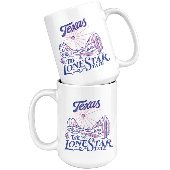 Lonestar Texas Ceramic Mug-CA LIMITED