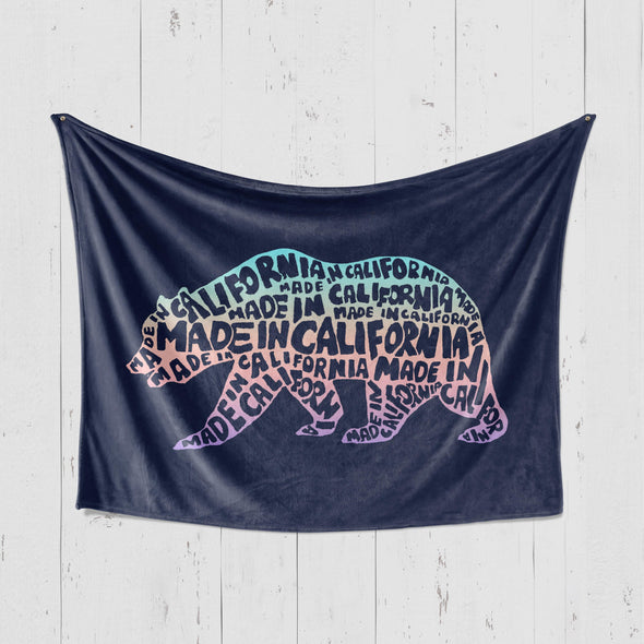 Made In California Bear Blanket-CA LIMITED