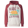 Made in California Raglan Hoodie-CA LIMITED