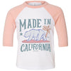 Made in California Toddler Baseball Tee-CA LIMITED