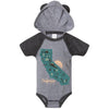 Map CA Love Hooded Baby Onesie-CA LIMITED