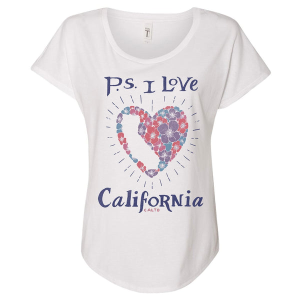 PS I Love California Dolman-CA LIMITED