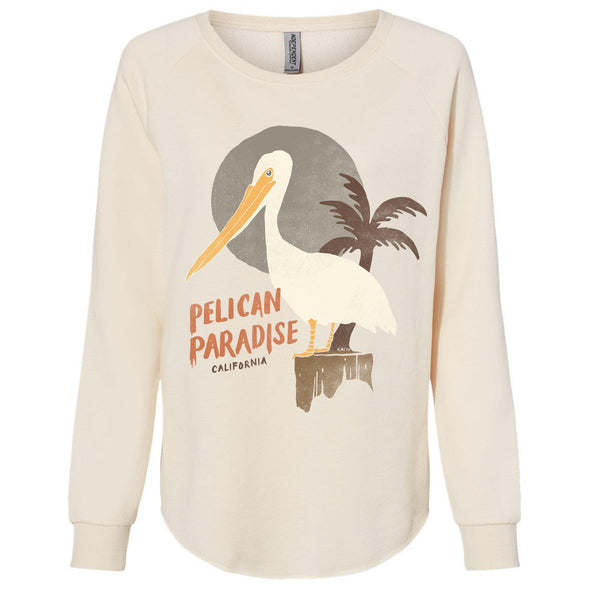 Pelican Paradise Bone Crewneck Sweatshirt-CA LIMITED