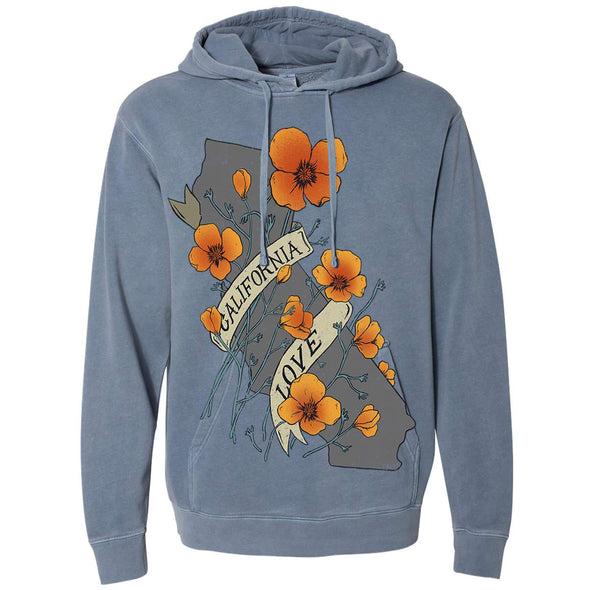Poppies CA Love Pullover Hoodie-CA LIMITED