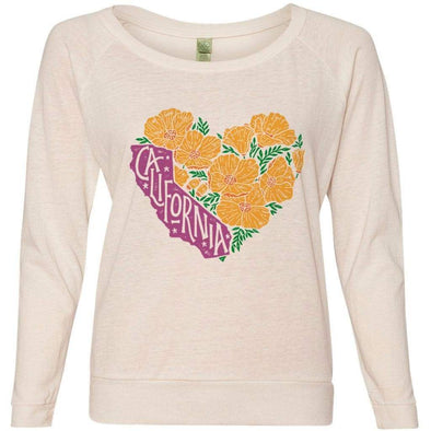 Poppy Heart Ivory Sweater-CA LIMITED