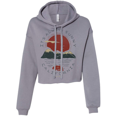 Sunny California Cropped Hoodie-CA LIMITED