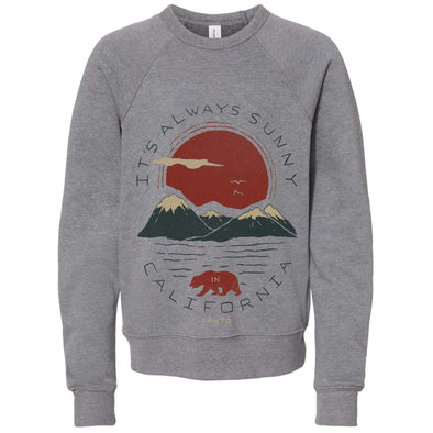 Sunny California Raglan Youth Sweater-CA LIMITED