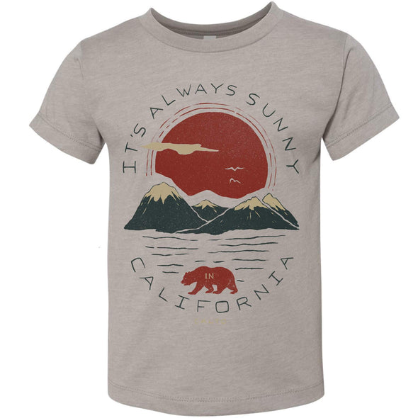 Sunny California Toddlers Tee-CA LIMITED