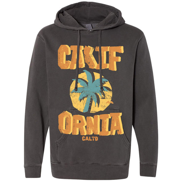 Sunset CA Love Pullover Hoodie-CA LIMITED