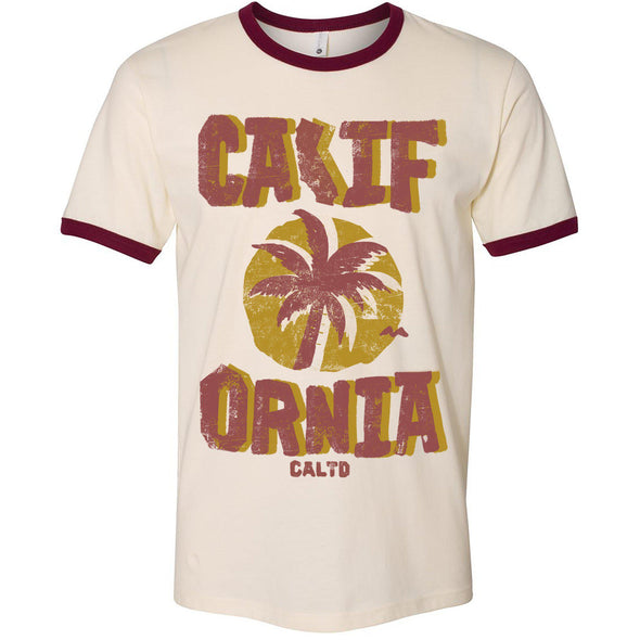 Sunset CA Love Ringer Tee-CA LIMITED