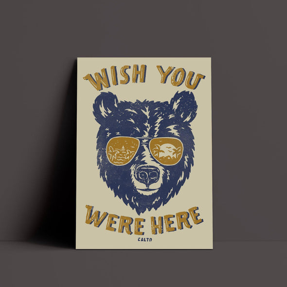 Wish Bear Cream Poster-CA LIMITED