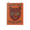 Wish Bear Orange Poster-CA LIMITED