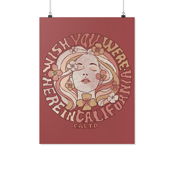 Wish Girl Red Poster-CA LIMITED