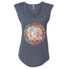 Wish Girl V-Neck Muscle Tank-CA LIMITED