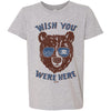 Wish You Were Here White Youth Tee-CA LIMITED