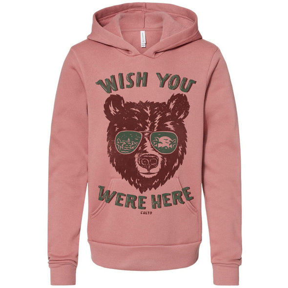 Wish You Were Here Youth Hoodie-CA LIMITED