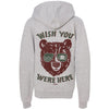 Wish You Were Here Youth Zip Up Hoodie-CA LIMITED