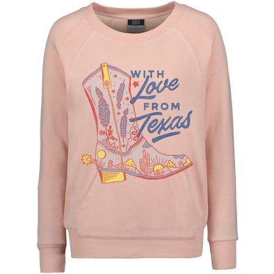 With Love TX Crewneck Sweater-CA LIMITED